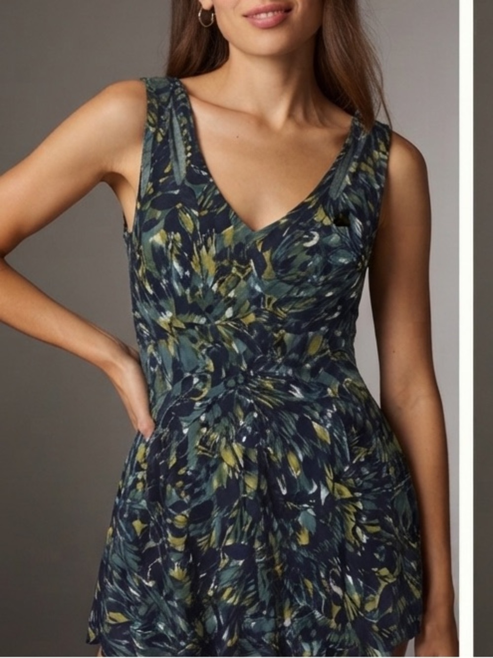 Anthropologie tank top by Deletta
